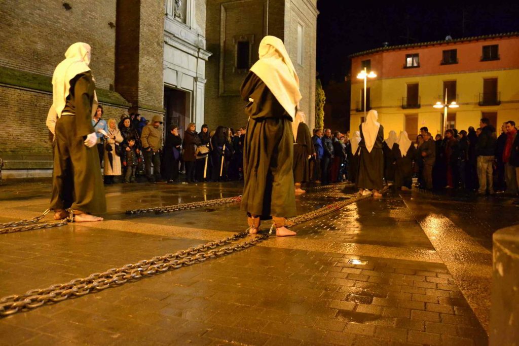 Procesión de Viernes Santo en Corella, un desfile original y diferente