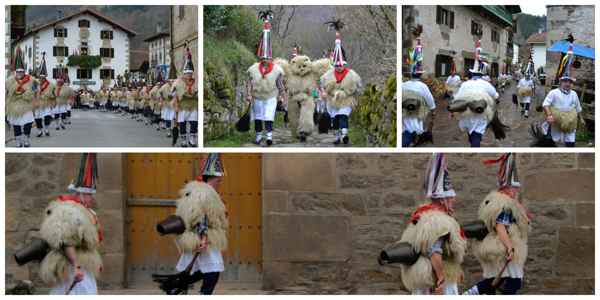 Collage Carnaval de Ituren y Zubieta reduc